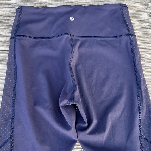 Lululemon Body Con Tight Legging Blue Size 10 - Picture 11 of 14